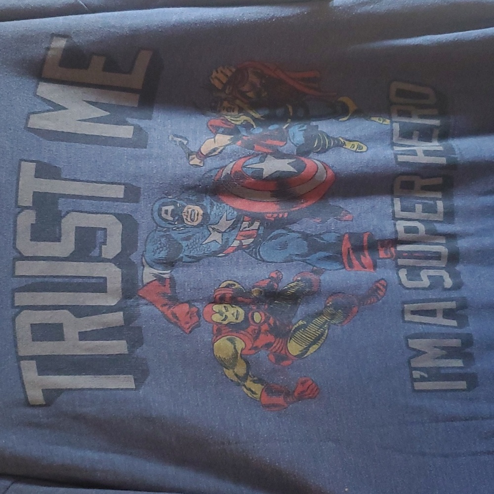 Marvel super hero tee